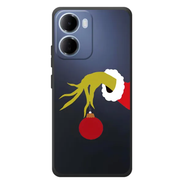 Чехол с принтом «Гринч с игрушкой» для Xiaomi Redmi 15a
