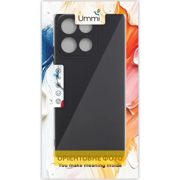 Чехол Silicone Cover Ummi Lakshmi Full Camera (AA) для Xiaomi Redmi 15C (EU) — Черный — фото 5