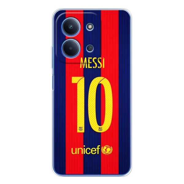 Чохол з принтом «Messi Barca 10» для Xiaomi Redmi 15C