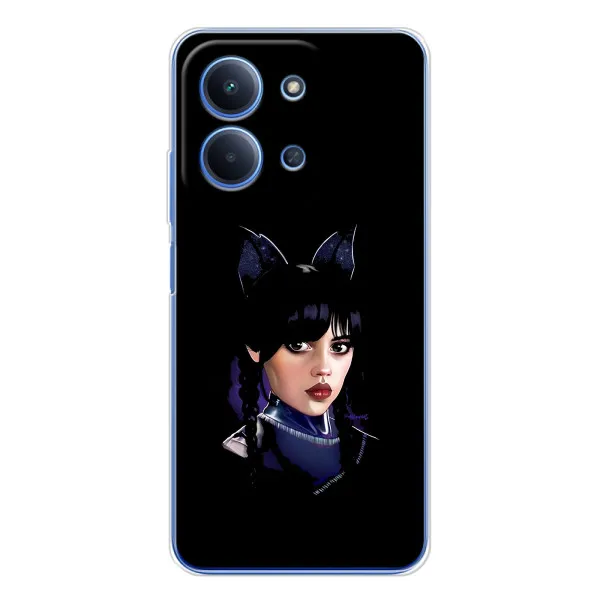 Чехол с принтом «серьезная Уэнздей» для Xiaomi Redmi 15C
