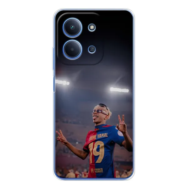 Чехол с принтом «Ямаль на стадионе» для Xiaomi Redmi 15C