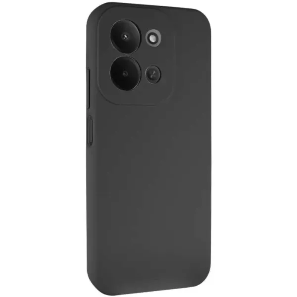 Чохол TPU GETMAN Liquid Silk Full Camera для Xiaomi Redmi 17 — Чорний Чохол TPU GETMAN Liquid Silk Full Camera для Xiaomi Redmi 17 — Чорний