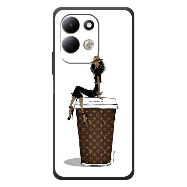 Чехол с принтом «кофе LOUIS VUITTON» для Xiaomi Redmi 17