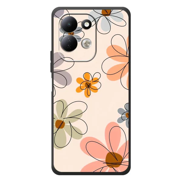 Чехол с принтом «Разноцветные цветы» для Xiaomi Redmi 17
