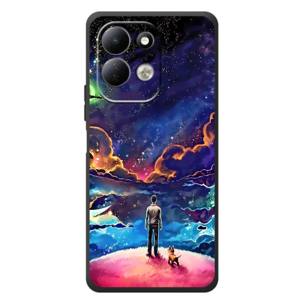 Чехол с принтом «Галактический вид» для Xiaomi Redmi 17 Чехол с принтом «Галактический вид» для Xiaomi Redmi 17