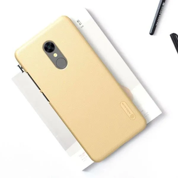 Чехол пластиковая накладка Nillkin для Xiaomi Redmi 5 — Золотой — фото 2 Чехол пластиковая накладка Nillkin для Xiaomi Redmi 5 — Золотой — фото 2