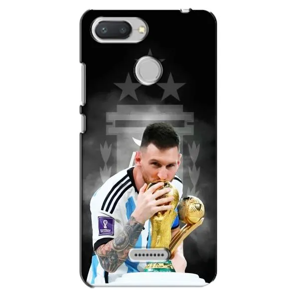 Чехол с принтом «Месси Чемпион» для Xiaomi Redmi 6 Чехол с принтом «Месси Чемпион» для Xiaomi Redmi 6