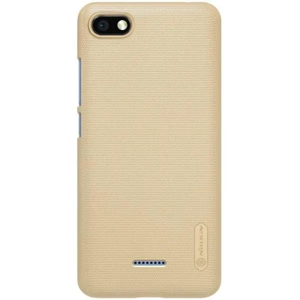 Чехол пластиковая накладка Nillkin для Xiaomi Redmi 6A — Золотой — фото 1 Чехол пластиковая накладка Nillkin для Xiaomi Redmi 6A — Золотой — фото 1