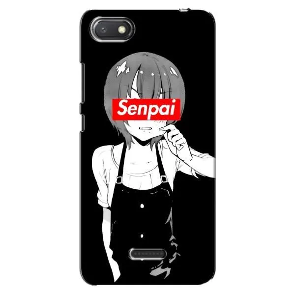 Чехол с принтом «Senpai» для Xiaomi Redmi 6A