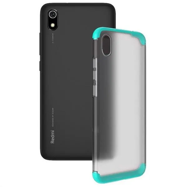 Чехол накладка PC LikGus360 Black and Color для Xiaomi Redmi 7A — Бирюзовый — фото 2 Чехол накладка PC LikGus360 Black and Color для Xiaomi Redmi 7A — Бирюзовый — фото 2