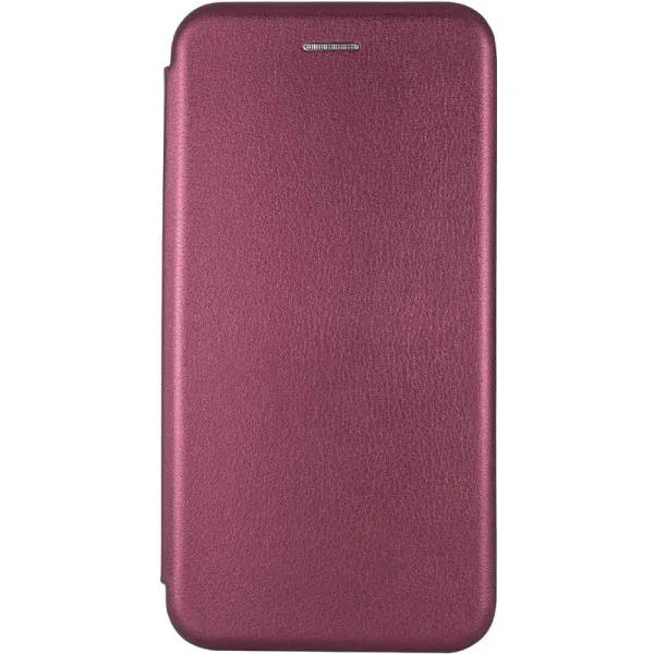 Кожаный чехол-книжка Classy для Xiaomi Redmi 8 — Бордовый — фото 1 Кожаный чехол-книжка Classy для Xiaomi Redmi 8 — Бордовый — фото 1