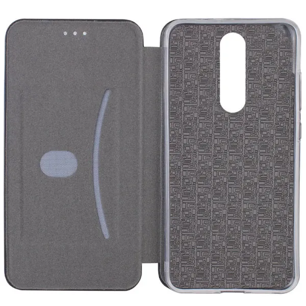 Кожаный чехол-книжка Classy для Xiaomi Redmi 8 — Черный — фото 2 Кожаный чехол-книжка Classy для Xiaomi Redmi 8 — Черный — фото 2