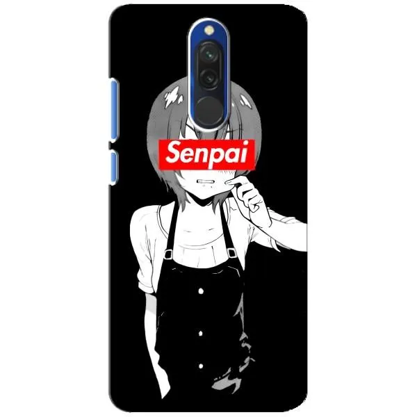 Чехол с принтом «Senpai» для Xiaomi Redmi 8 Чехол с принтом «Senpai» для Xiaomi Redmi 8