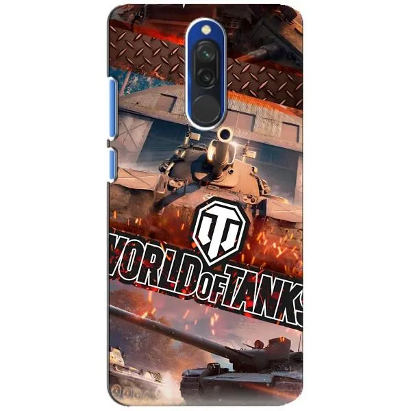 Чехол с принтом «World of Tanks» для Xiaomi Redmi 8 Чехол с принтом «World of Tanks» для Xiaomi Redmi 8