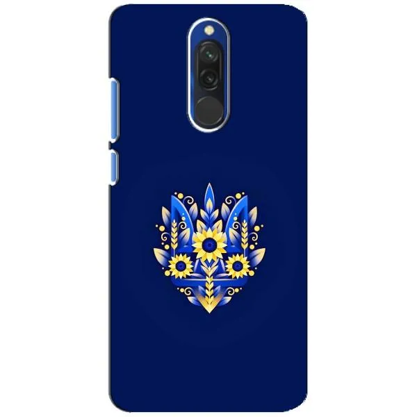 Чехол с принтом «Цветочный Герб» для Xiaomi Redmi 8