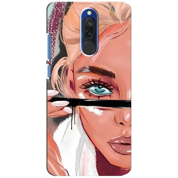 Чехол с принтом «Макияж» для Xiaomi Redmi 8