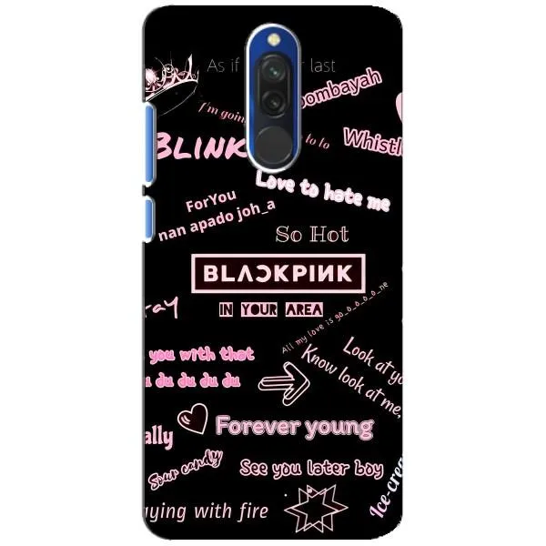 Чехол с принтом «BLACKPINK» для Xiaomi Redmi 8 Чехол с принтом «BLACKPINK» для Xiaomi Redmi 8
