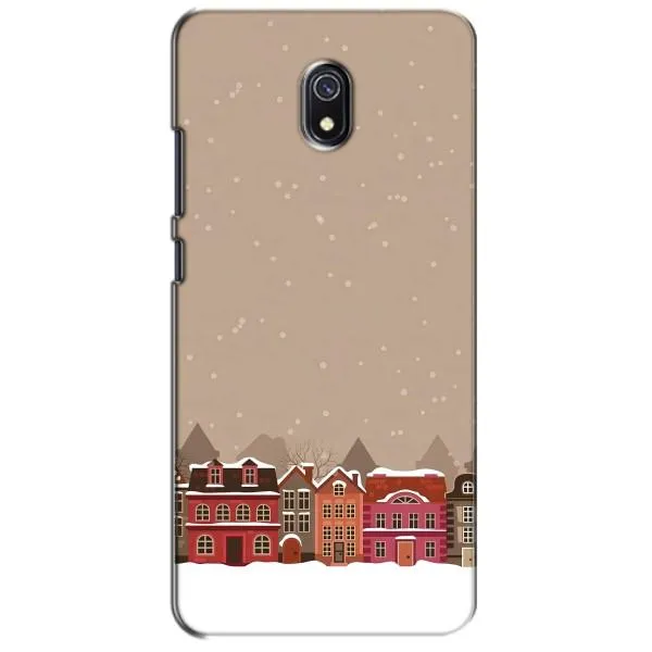 Чехол с принтом «Зимний город» для Xiaomi Redmi 8A
