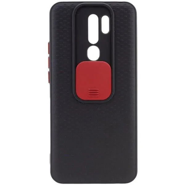 Чохол Camshield Black TPU зі шторкою, що захищає камеру для Xiaomi Redmi 9 — Чорний — фото 3