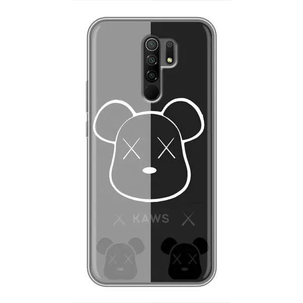 Чехол с принтом «БеарБрик глаза» для Xiaomi Redmi 9 Чехол с принтом «БеарБрик глаза» для Xiaomi Redmi 9
