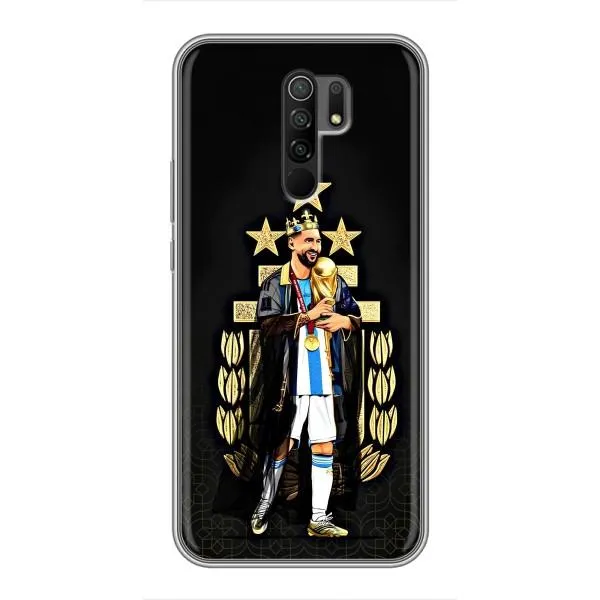 Чехол с принтом «Месси Король» для Xiaomi Redmi 9 Чехол с принтом «Месси Король» для Xiaomi Redmi 9