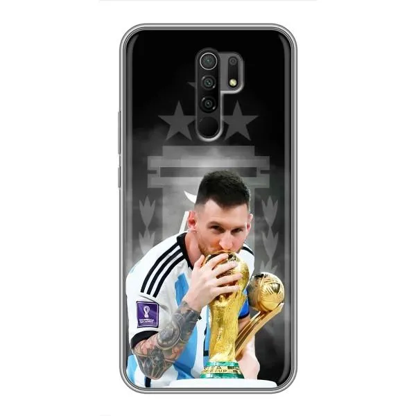 Чехол с принтом «Месси Чемпион» для Xiaomi Redmi 9 Чехол с принтом «Месси Чемпион» для Xiaomi Redmi 9