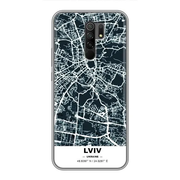 Чехол с принтом «Львов» для Xiaomi Redmi 9