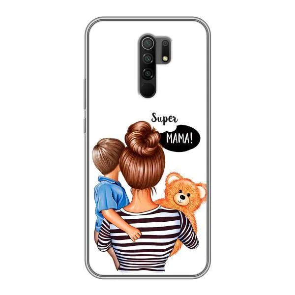 Чехол с принтом «Мама с сыном» для Xiaomi Redmi 9 Чехол с принтом «Мама с сыном» для Xiaomi Redmi 9