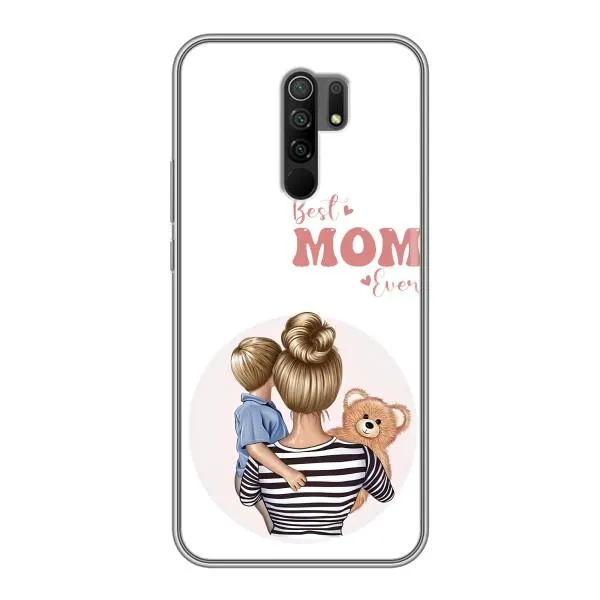 Чехол с принтом «Мама и сын» для Xiaomi Redmi 9 Чехол с принтом «Мама и сын» для Xiaomi Redmi 9