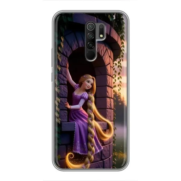 Чехол с принтом «Рапунцель на башне» для Xiaomi Redmi 9 Чехол с принтом «Рапунцель на башне» для Xiaomi Redmi 9