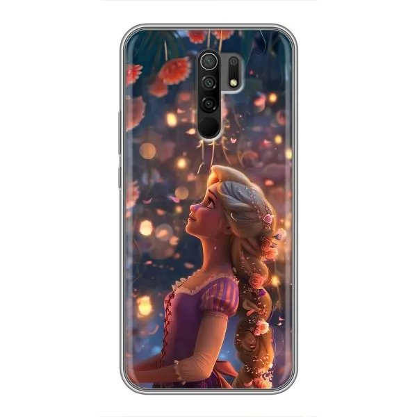 Чехол с принтом «Рапунцель фонарики» для Xiaomi Redmi 9 Чехол с принтом «Рапунцель фонарики» для Xiaomi Redmi 9