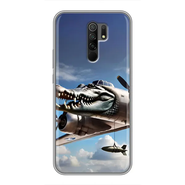 Чехол с принтом «Бомбардиро крокодило» для Xiaomi Redmi 9 Чехол с принтом «Бомбардиро крокодило» для Xiaomi Redmi 9
