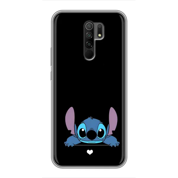 Чохол з принтом «Стіч на чорному» для Xiaomi Redmi 9