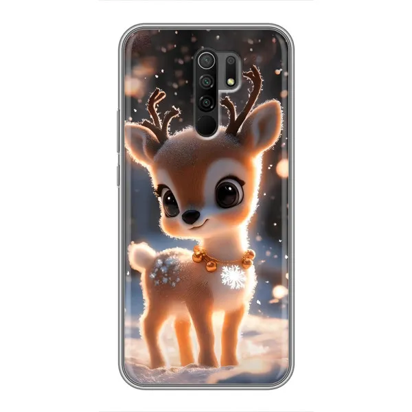 Чехол с принтом «Олененок» для Xiaomi Redmi 9