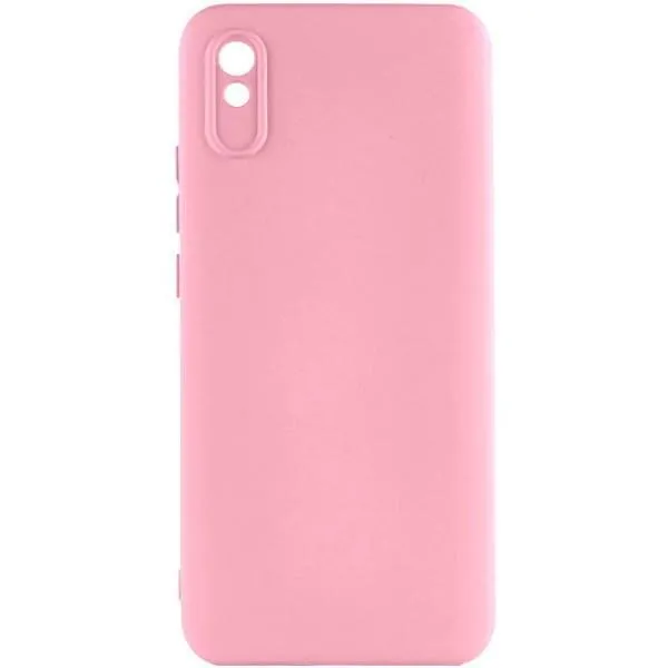 Чехол TPU GETMAN Liquid Silk Full Camera для Xiaomi Redmi 9A — Розовый — фото 2 Чехол TPU GETMAN Liquid Silk Full Camera для Xiaomi Redmi 9A — Розовый — фото 2