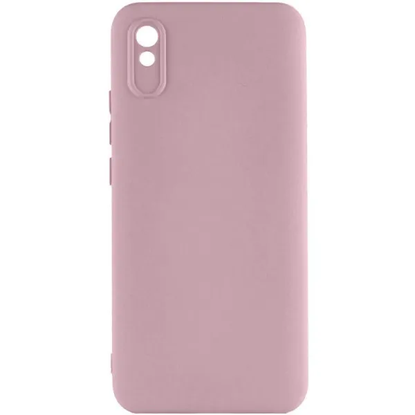 Чехол TPU GETMAN Liquid Silk Full Camera для Xiaomi Redmi 9A — Розовый — фото 1 Чехол TPU GETMAN Liquid Silk Full Camera для Xiaomi Redmi 9A — Розовый — фото 1
