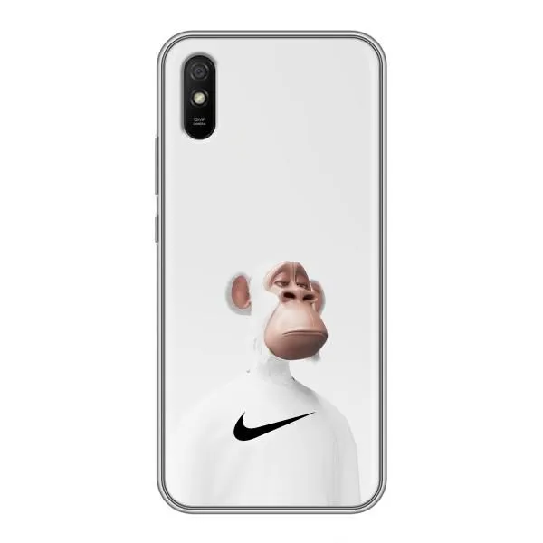 Чехол с принтом «обезьяна NFT Nike» для Xiaomi Redmi 9A Чехол с принтом «обезьяна NFT Nike» для Xiaomi Redmi 9A
