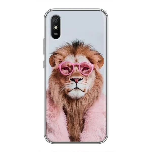 Чехол с принтом «Лев в очках» для Xiaomi Redmi 9A Чехол с принтом «Лев в очках» для Xiaomi Redmi 9A