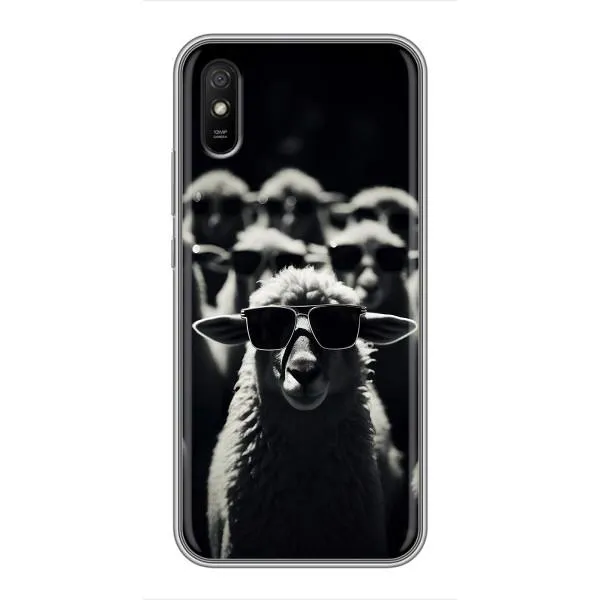 Чехол с принтом «Овечка в очках» для Xiaomi Redmi 9A Чехол с принтом «Овечка в очках» для Xiaomi Redmi 9A