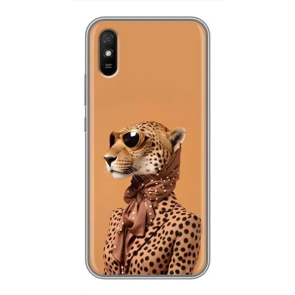 Чехол с принтом «Стильный леопард» для Xiaomi Redmi 9A Чехол с принтом «Стильный леопард» для Xiaomi Redmi 9A