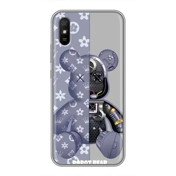 Чехол с принтом «Робот Мишка» для Xiaomi Redmi 9A