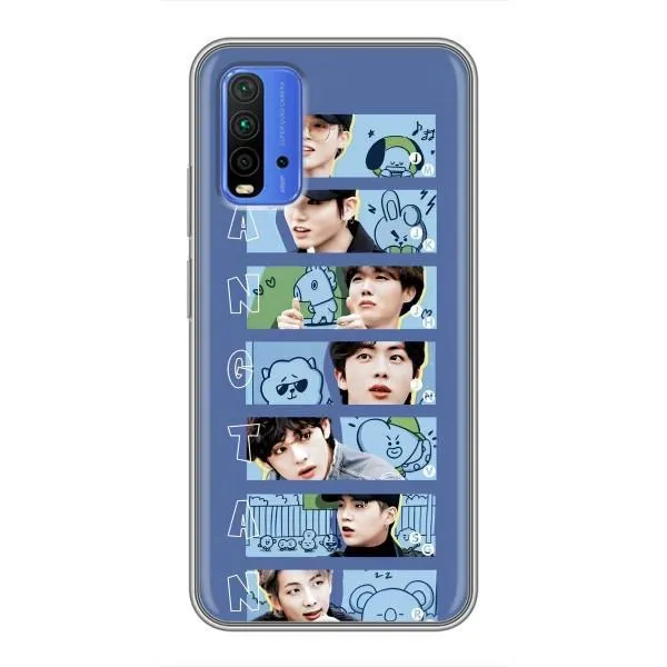 Чехол с принтом «Bangtan» для Xiaomi Redmi 9T