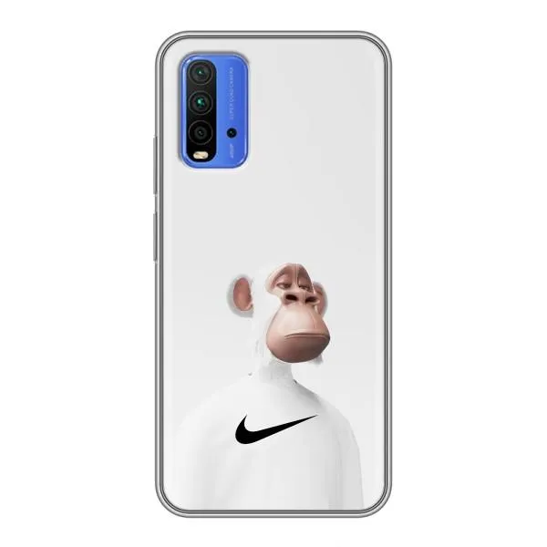 Чехол с принтом «обезьяна NFT Nike» для Xiaomi Redmi 9T