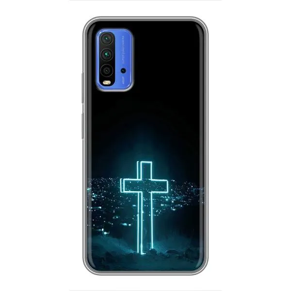 Чехол с принтом «Крест и город» для Xiaomi Redmi 9T Чехол с принтом «Крест и город» для Xiaomi Redmi 9T
