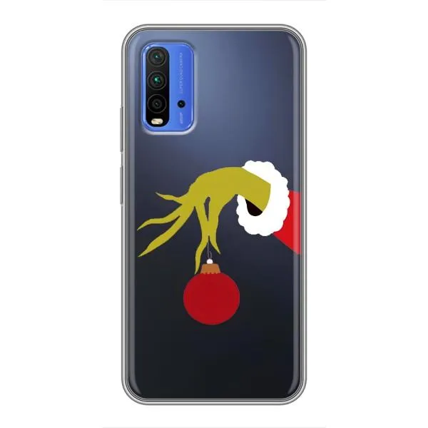 Чехол с принтом «Гринч с игрушкой» для Xiaomi Redmi 9T Чехол с принтом «Гринч с игрушкой» для Xiaomi Redmi 9T