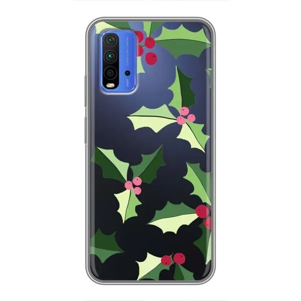 Чехол с принтом «Рождественский фон» для Xiaomi Redmi 9T Чехол с принтом «Рождественский фон» для Xiaomi Redmi 9T