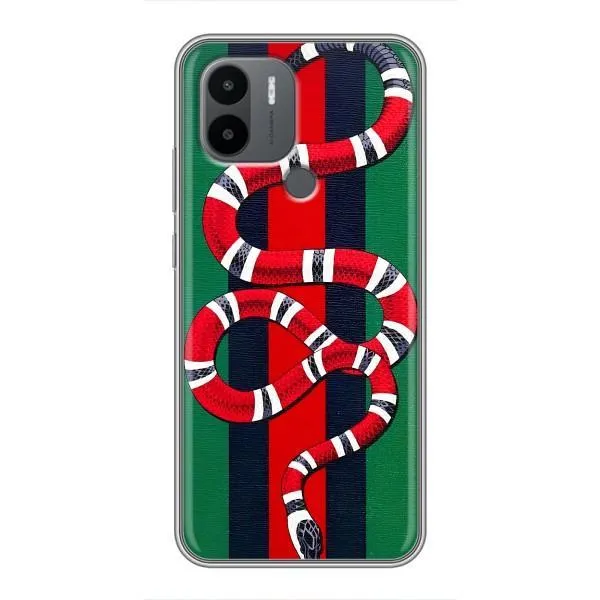 Чехол с принтом «Gucci змия» для Xiaomi Redmi A1 Plus