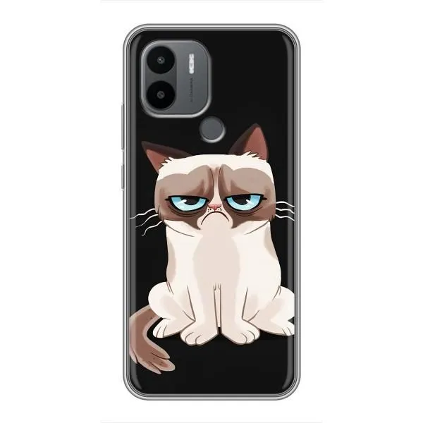 Чехол с принтом «Грустный кот» для Xiaomi Redmi A1 Plus Чехол с принтом «Грустный кот» для Xiaomi Redmi A1 Plus