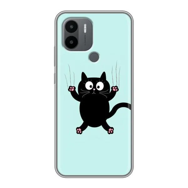 Чехол с принтом «Падающий кот» для Xiaomi Redmi A1 Plus Чехол с принтом «Падающий кот» для Xiaomi Redmi A1 Plus