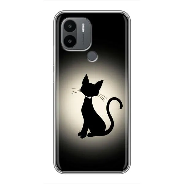 Чехол с принтом «Силуэт котика» для Xiaomi Redmi A1 Plus Чехол с принтом «Силуэт котика» для Xiaomi Redmi A1 Plus